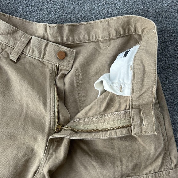 Carhartt FR Pants Mens 32x30 Beige FRB240 Original Fit Flame Resistant Cargo - Picture 3 of 16
